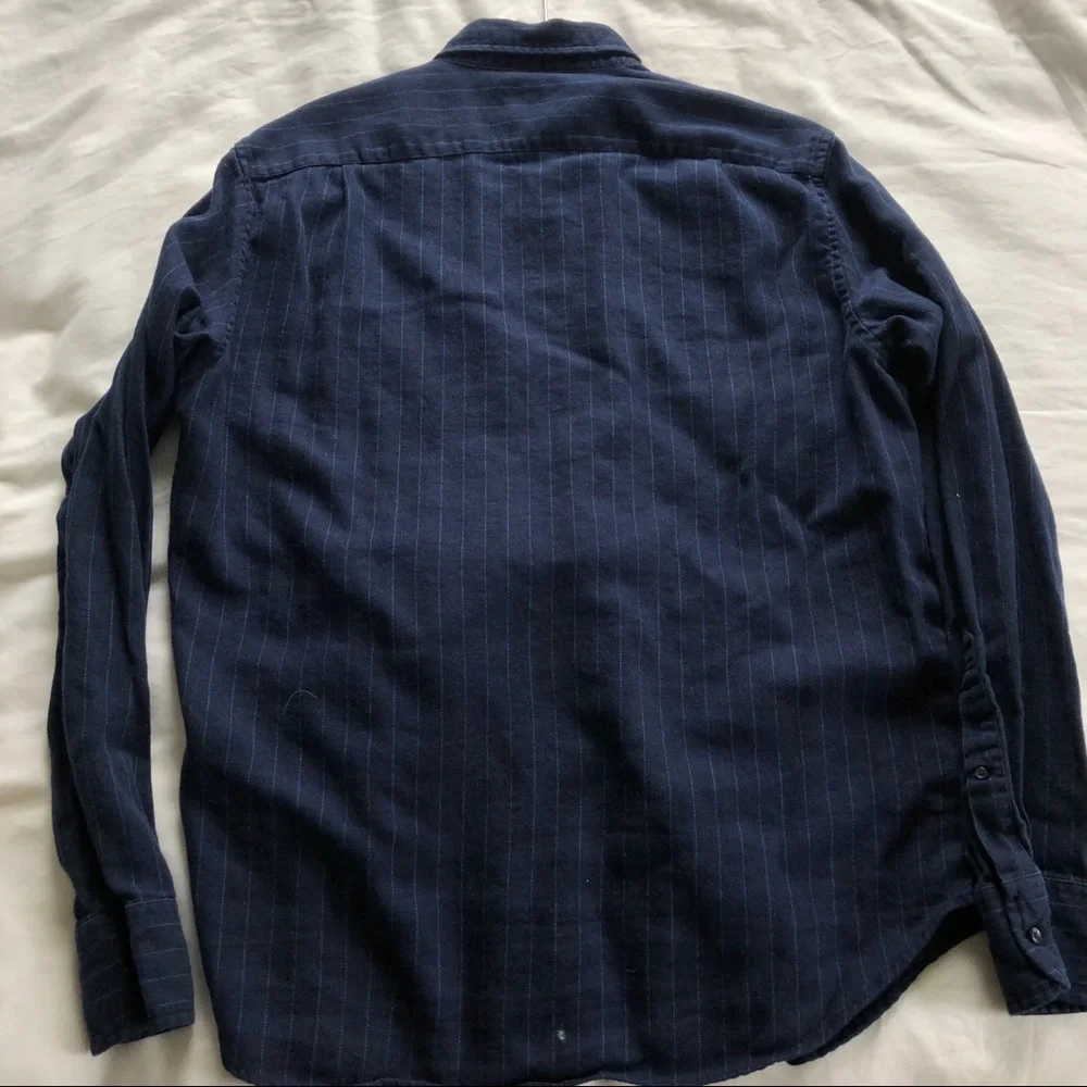 J. Crew Stripe Long Sleeve Button Down